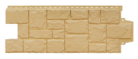 Фасадная панель GrandLine(ГрандЛайн) Крупный камень Песочный