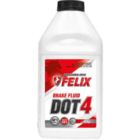 Жидкость тормозная Felix Brake Fluid DOT4 (455 г)