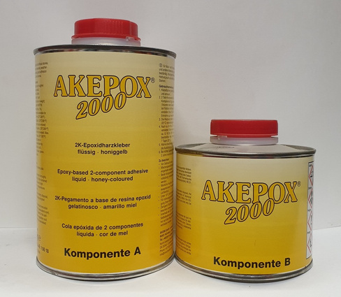 2-компонентный эпоксидный жидкий клей AKEPOX 2000 AKEMI