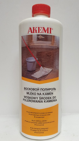 Восковая полироль для мрамора Акеми Stone Polish, AKEMI