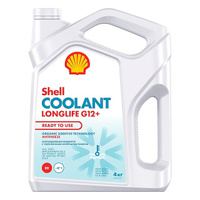 Антифриз Shell Coolant Longlife G12+ Ready to use (готовый, 4 кг)