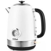 Чайник электрический KitFort КТ-6603, 2200Вт, белый
