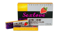 Возбуждающая жевательная резинка Exlove Chewing Gum 5 пластинок