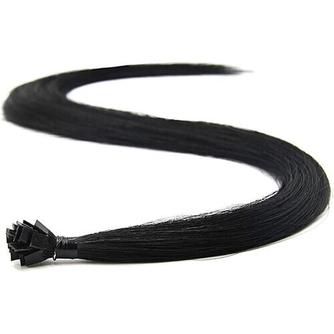 Hairshop Волосы для наращивания 1.0 40 см 5 Stars (20 капсул) (Черный)