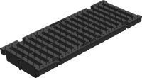 Водоприемная решетка Gidrolica Pro РВ -15.18, 8.50 - щелевая пластиковая