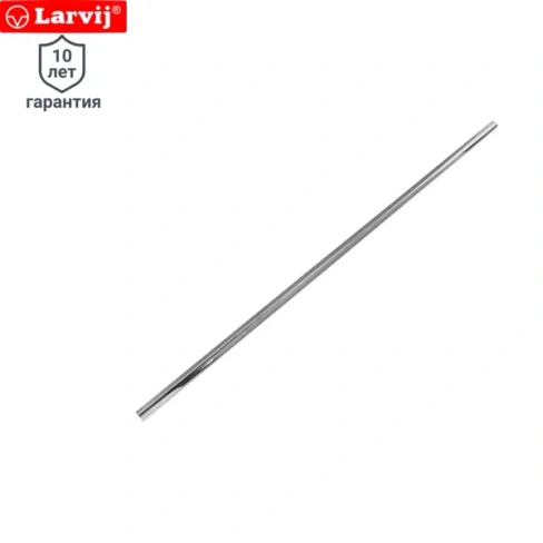 Штанга для гардеробной системы Larvij 124x2.5x2.5 см металл цвет серебристый LARVIJ None