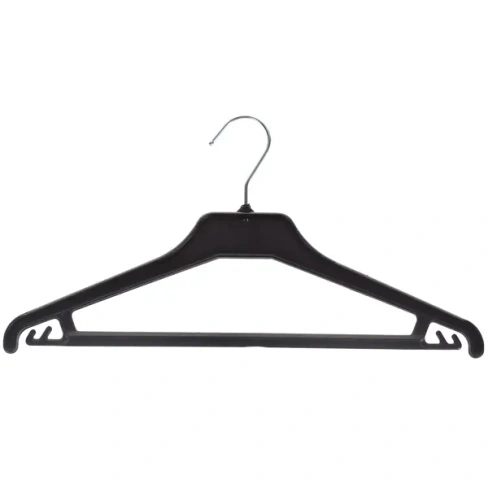 Плечики для легкой одежды 42 см пластик цвет чёрный Без бренда Плечики для лёгкой одежды