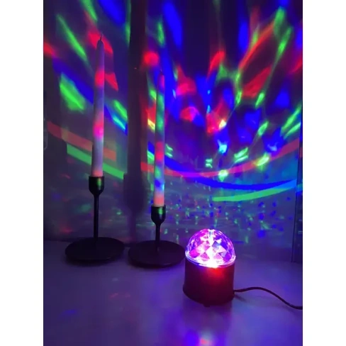 Светильник-проектор светодиодный RGB Disco 0.3 Вт UNIEL None