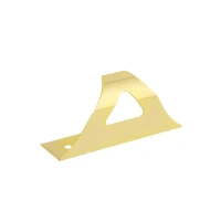 Ручка-скоба мебельная Pinza ЦАМ 64 мм цвет золото PALLADIUM Pinza 64 мм GP Золотистый