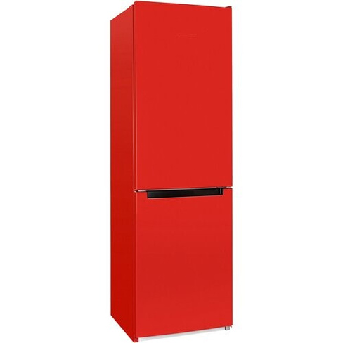 Холодильник NORDFROST NRB 162NF R двухкамерный, красный, No Frost в МК, 310 л