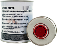 Грунт эпоксидный цинковый Актерм Цинк Про 6 кг серый