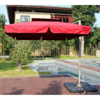Зонт для кафе AFM-300SQR-Red (3,0x3,0) AFINA GARDEN