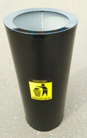 Урна для мусора Титан, 30 литров (Черный)
