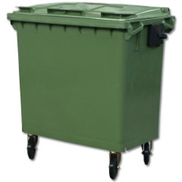 Мусорный контейнер на 770 литров (зеленый) OTTO