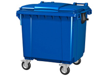 Мусорный контейнер на 660 литров (Синий) OTTO