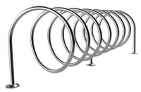 Велопарковка металлическая Спираль (6) HozOtdel