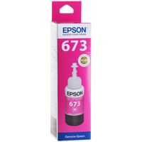 Чернила оригинальный Epson T6733 пурпурные для L800 (70мл)