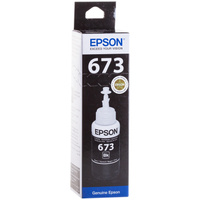 Чернила оригинальный Epson T6731 черные для L800 (70мл)