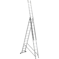 Алюминиевая трехсекционная лестница UFUK 411313