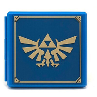 Кейс для хранения картриджей 12 игр для Nintendo Switch Premium Game Card Case "Zelda Blue" (NSW-038U) (Switch)