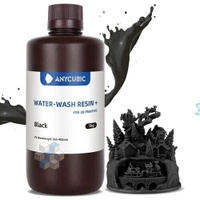 Фотополимерная водосмываемая смола Anycubic Water Wash Resin+ черная