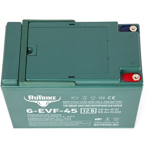 Аккумуляторная батарея для ИБП RUTRIKE 6-EVF-45 12В, 45Ач [21663]