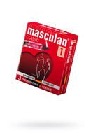 Презервативы Masculan classic 1 нежные 15 см 5,3 см 3 шт