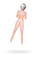 Кукла надувная Dolls-X by TOYFA Cecilia блондинка с двумя отверстиями 160 см