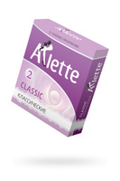 Презервативы Arlette classic классические латекс 19 с 5 см 3 шт