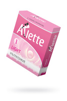 Презервативы Arlette light ультратонкие латекс 19 с 5 см 3 шт