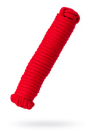 Веревка для бондажа Штучки-дрючки текстиль красная 1000 см