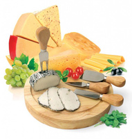 Набор для резки сыра «РОКФОР» (4 предмета+доска) Bradex TK 0090
