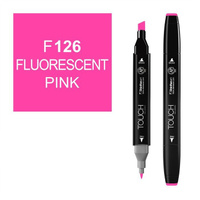 Маркер Touch Twin 126 флюр розовый F126