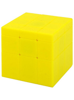 Зеркальный кубик Yisheng желтый