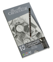 Базовый набор для рисования CretacoloR "Artino Graphite" в металлической коробке