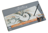 Художественный набор карандашей CretacoloR "TEACHER'S CHOICE ADVANCED" в металлической коробке