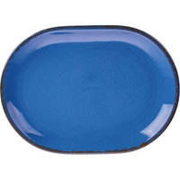 Блюдо овальное «Синий крафт» L=31/22 см 3022764 Борисовская Керамика КРФ00012583