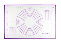 Силиконовый коврик с разметкой 60х40см, фиолетовый TK 0500 BRADEX