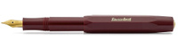Ручка перьевая Kaweco Classic Sport M бордовая (корпус из пластика, перо позолота)