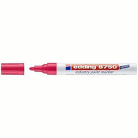 Маркер-краска Edding "8750" красная, 2-4мм, для промышленной графики