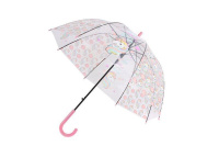 Зонт прозрачный «ЕДИНОРОГ» розовый DE 0501