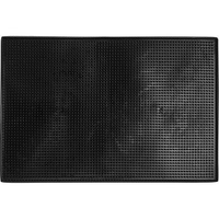 Коврик барный 45x30x1 см черный резиновый TouchLife 212933