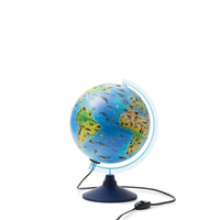 Интерактивный зоогеографический глобус с очками VR подсветка от сети, d=25 см