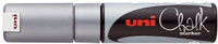 Маркер меловой Chalk PWE-8K, серебряный, до 8.0 мм