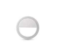 Светодиодное кольцо подсветка-вспышка для селфи d=8,4 см