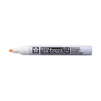 Маркер Pen-Touch тонкий стержень 2,0 мм оранжевый флуоресцентный