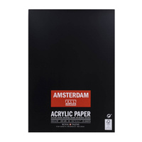 Бумага для акрила Amsterdam А4 370 гр/квм, 20 листов