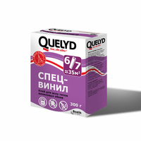 Клей для обоев Quelyd Винил, 300 г 1 уп 30 шт