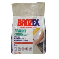 Клей для плитки BROZEX KS 112 ГРАНИТ 5.0 кг ЗССС x 5/200