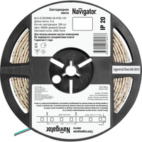 Светодиодная лента Navigator 71 697 NLS-5730CW60-30-IP20-12V R5